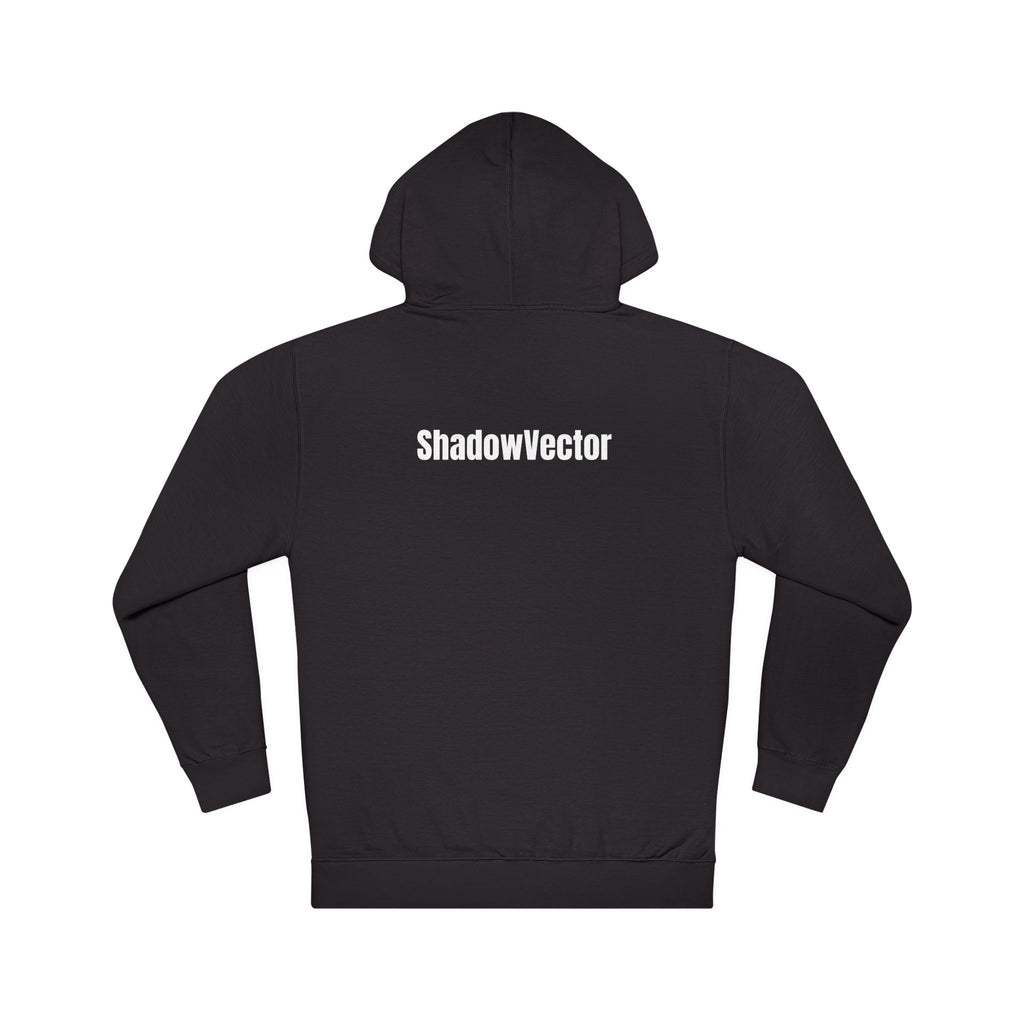 ShadowVector Essential Wolf Hoodie Black