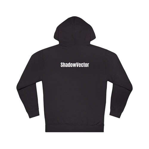 ShadowVector Essential Wolf Hoodie Black