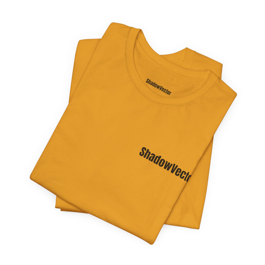 ShadowVector Wolf Tee – Mustard