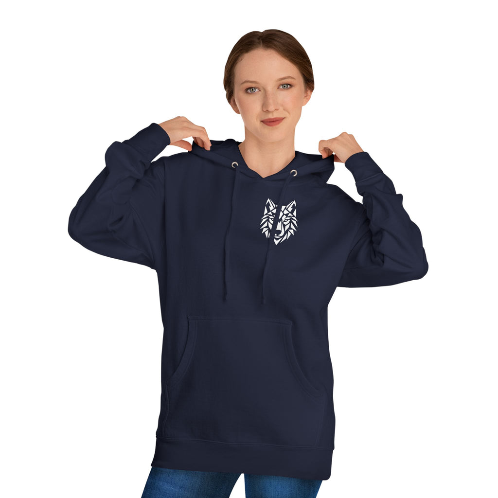ShadowVector Essential Wolf Hoodie Classic Navy