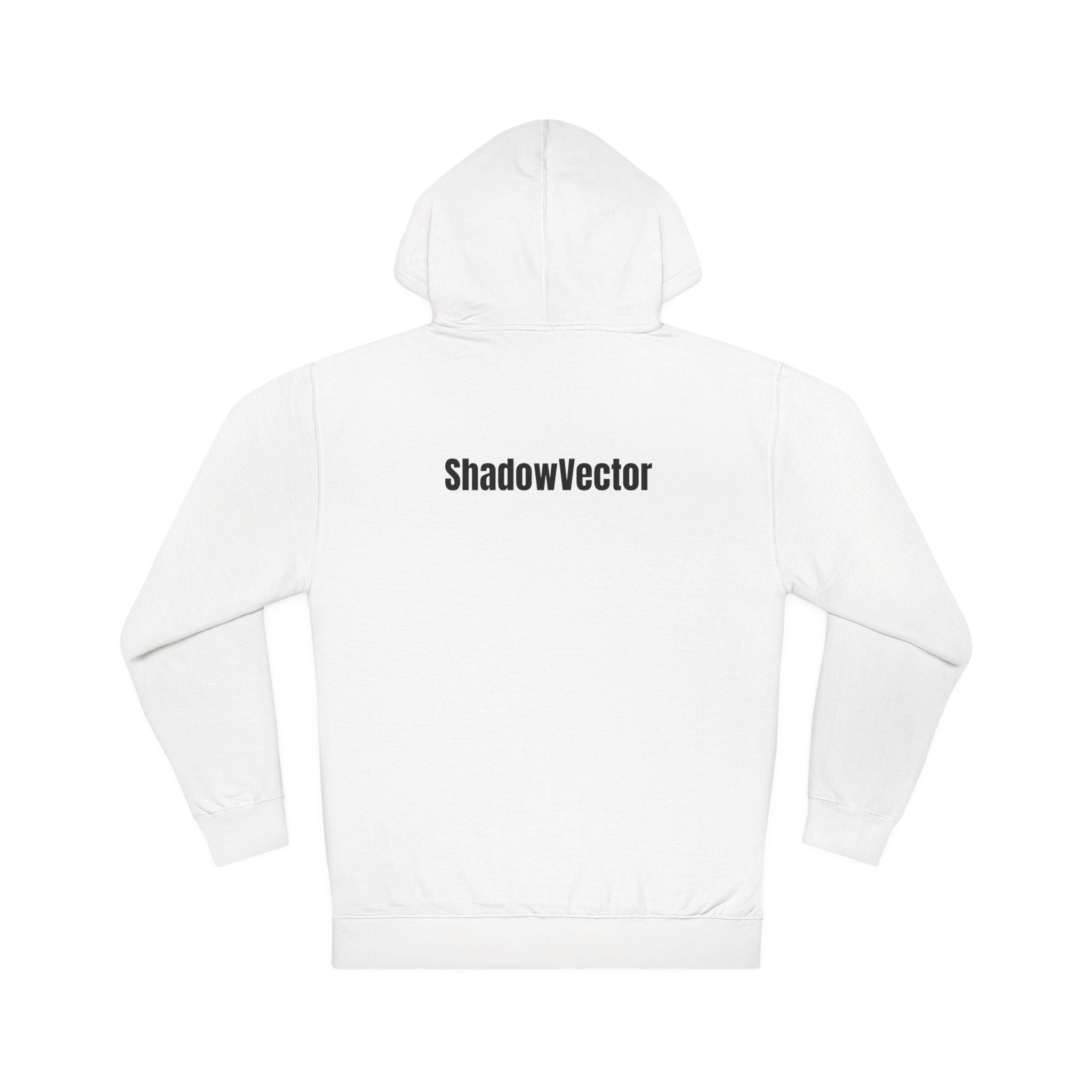 ShadowVector Essential Wolf Hoodie White