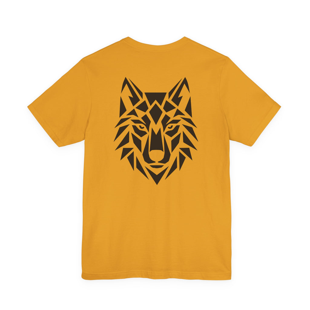 ShadowVector Wolf Tee – Mustard