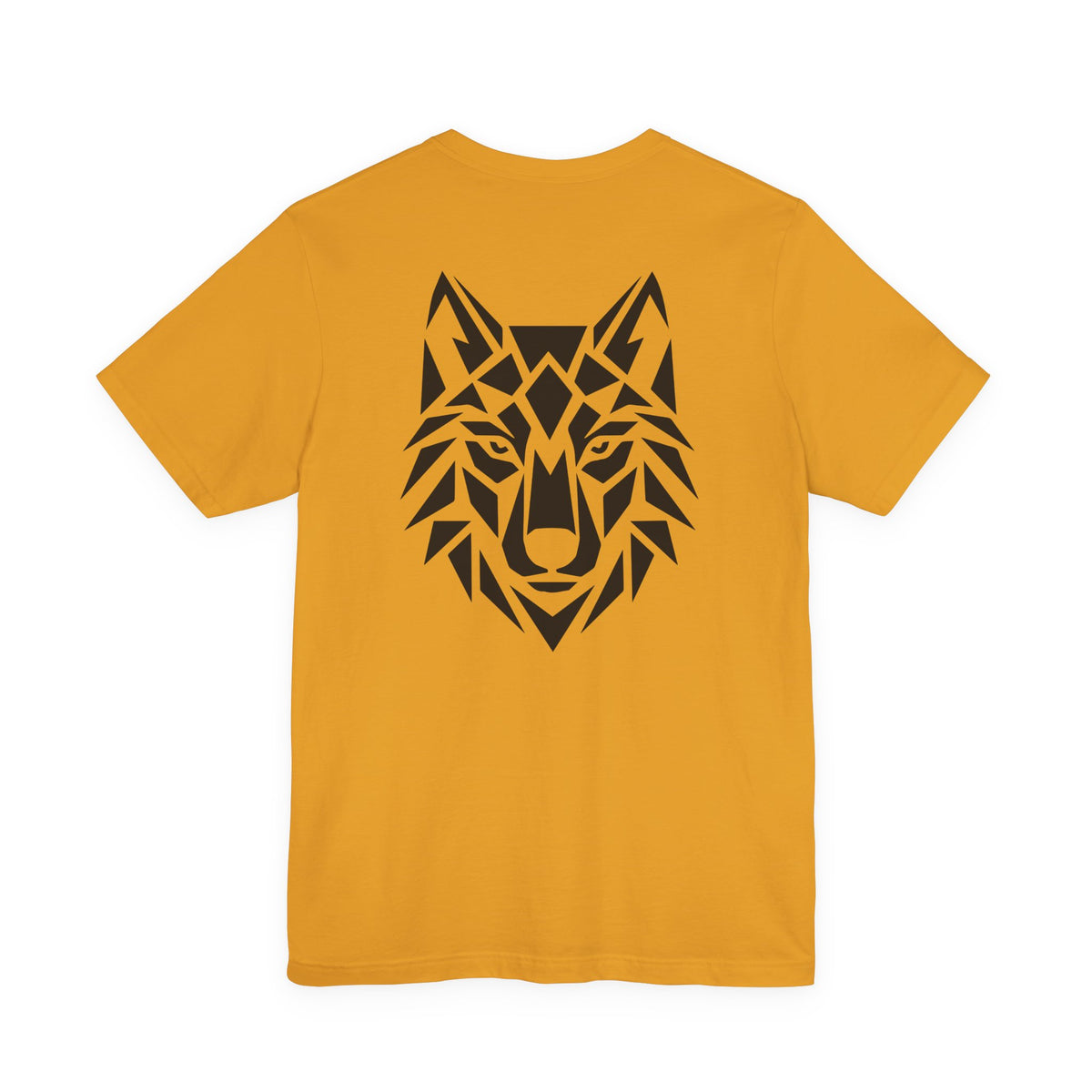 ShadowVector Wolf Tee – Mustard