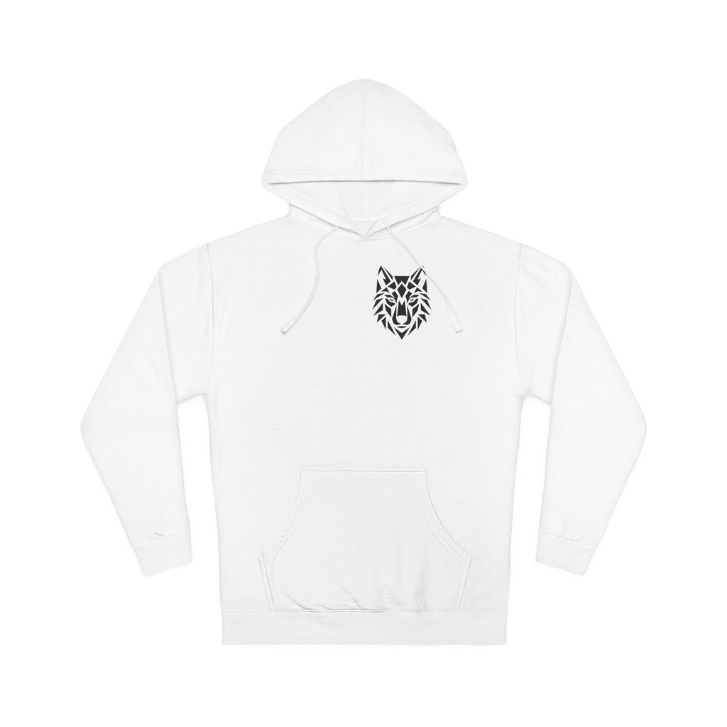 ShadowVector Essential Wolf Hoodie White
