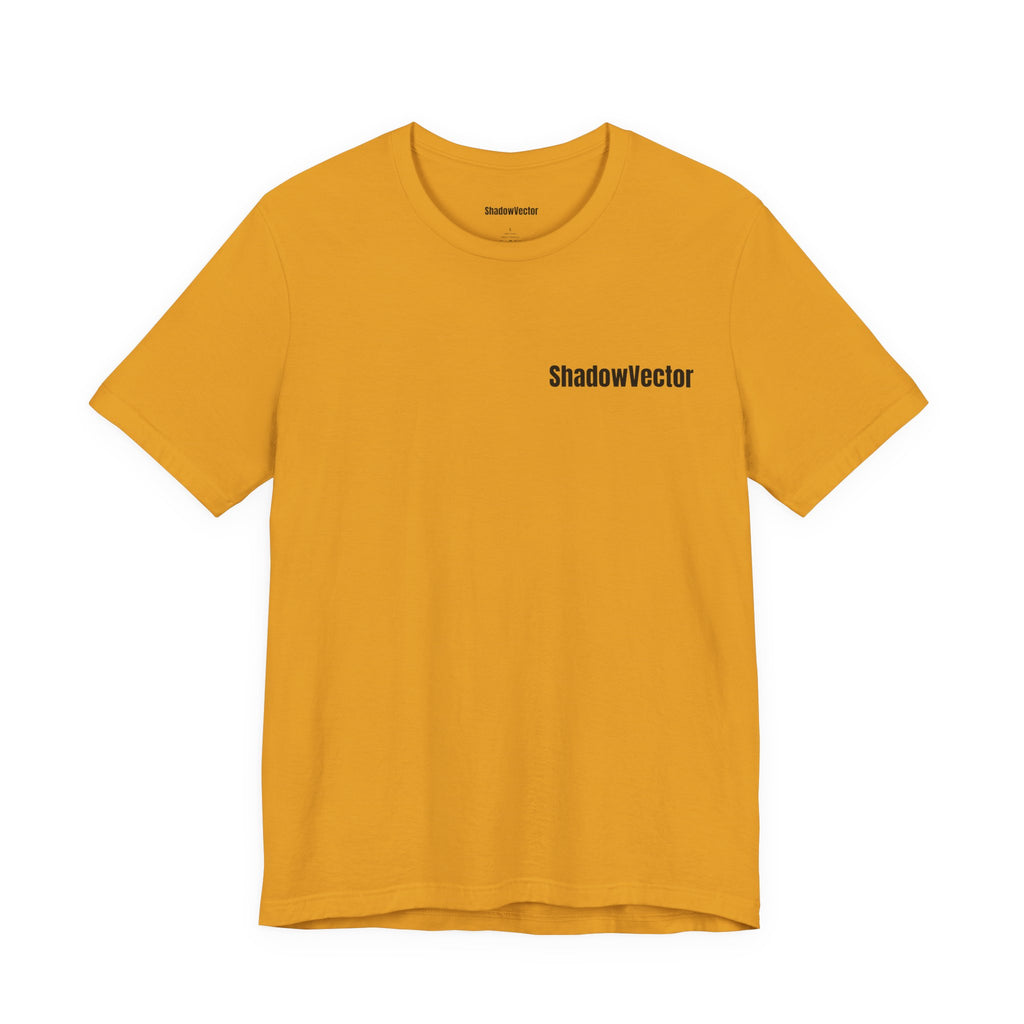 ShadowVector Wolf Tee – Mustard