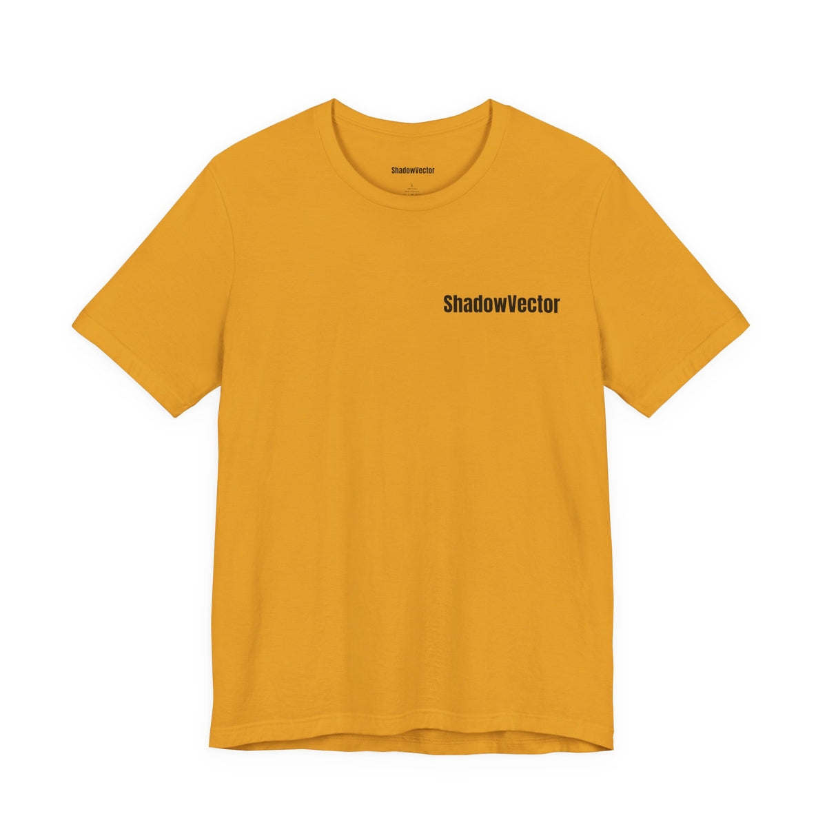 ShadowVector Wolf Tee – Mustard