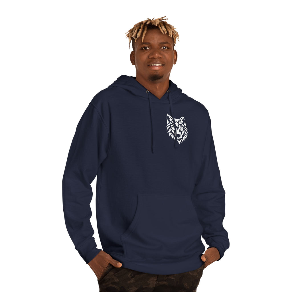 ShadowVector Essential Wolf Hoodie Classic Navy